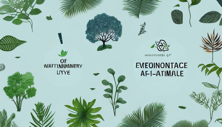 A variety of nature elements